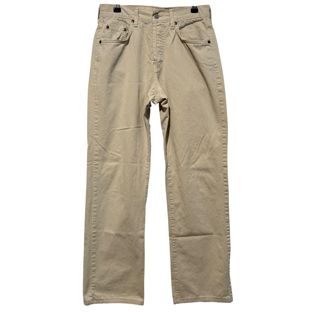 Lucky Brand Dungarees Bootcut Jeans‎ Size 8 29 Khaki Tan Made in USA